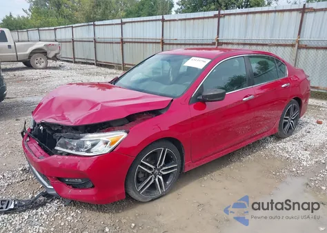2017 Honda Accord Sport Se from USA, damaged, VIN 1HGCR2F11HA193555